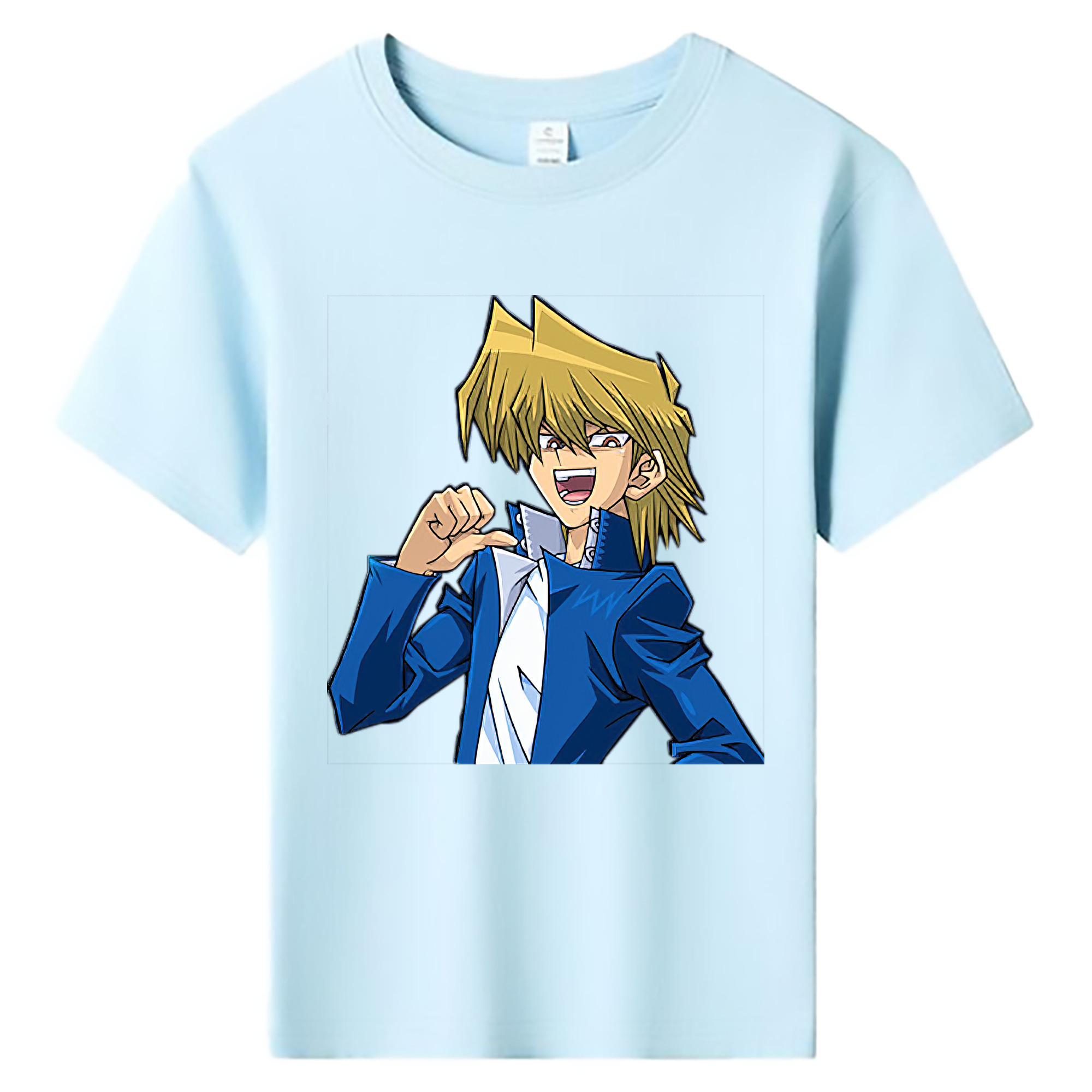 （画像用） 遊☆戯☆王 Yu-Gi-Oh! 綿100％キッズTシャツ（フロントプリント）